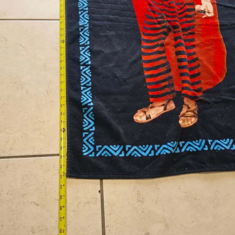Panama Diablicos Sucios Traditional Folkloric Dance Graphic Beach Towel